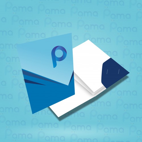 500 un. - Pasta - Tamanho 473x465 mm - 4x0 Cores - Couche 300g - Com Verniz Localizado