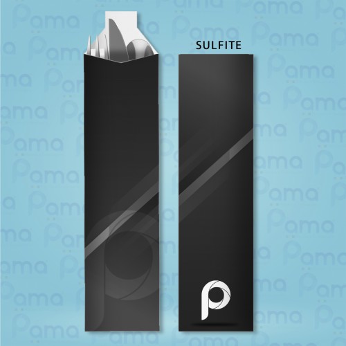 1.000 Porta Talher - Tamanho 71x245 mm - 1x0 cores - Sulfite 90 g